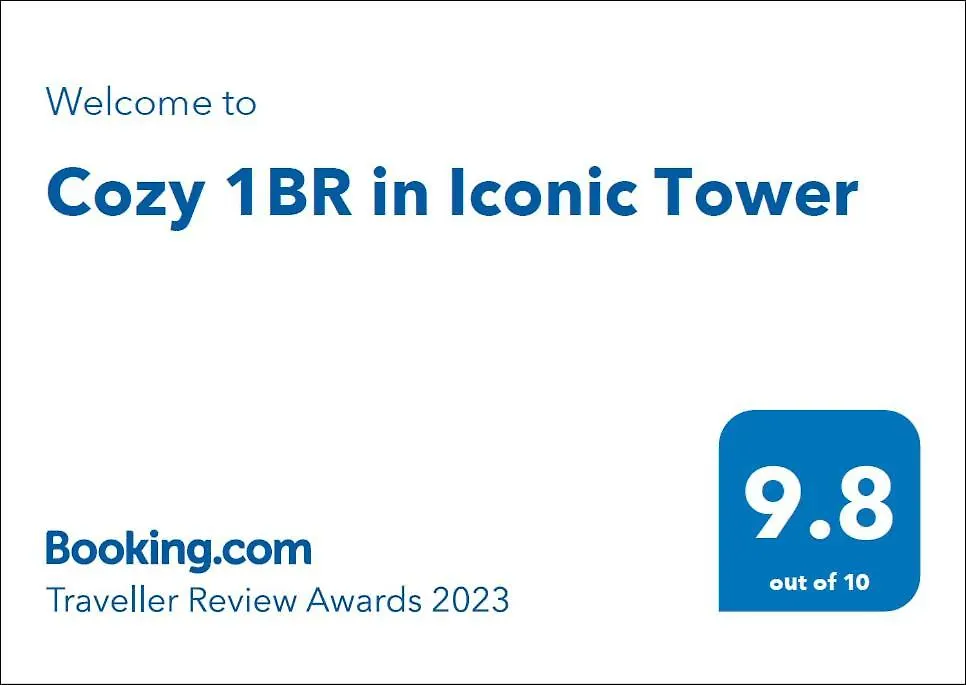 Cozy 1Br In Iconic Tower Apartment Abu Dhabi
